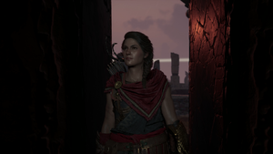 ACOD A Family's Legacy - Kassandra Enters Door.png