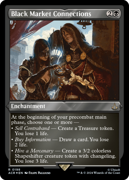 File:MTG ACR - 198 Black Market Connections.png