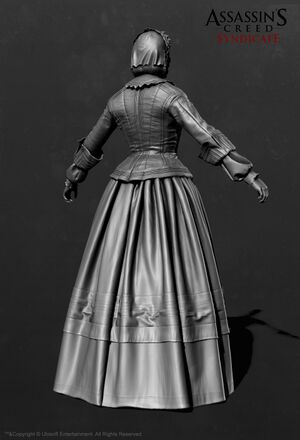ACS Florence Nightingale ZBrush Model - Back View.jpg