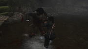 Naoe wins her duel as a shinobi