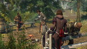 Kesegowaase with his fellow Assassins
