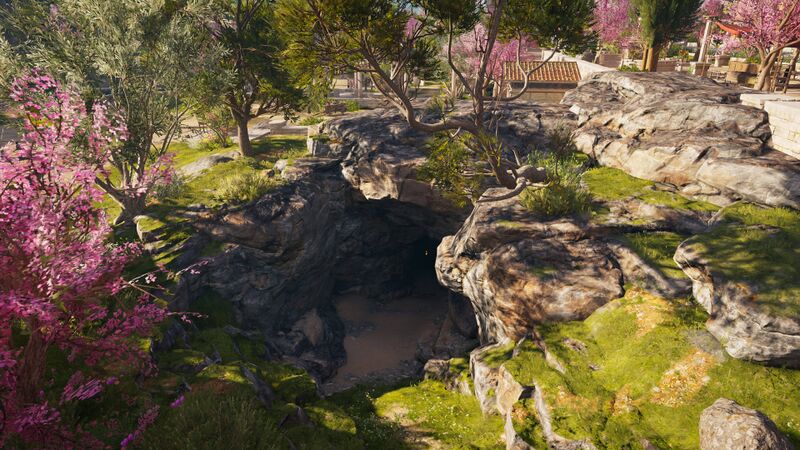 File:Korinth-SacredCave-entrance.jpg