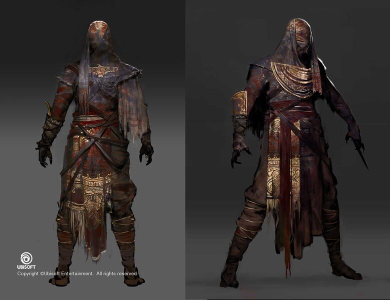 File:ACO - Mummy Outfit Concept Art by Jeff Simpson.jpg