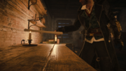 Jacob igniting the Blighter heist plans