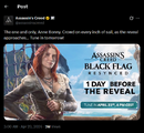 Teaser for Black Flag Resynched's announcement stream