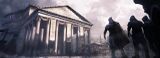 Concept of Ezio and his Assassin recruits at the Pantheon.