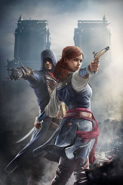 File:Arno and Elise - Unity Promotional Art.jpg