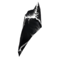 Polished obsidian
