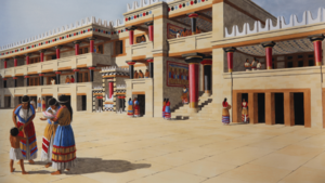DTAG - Painting of Knossos palace facade.png