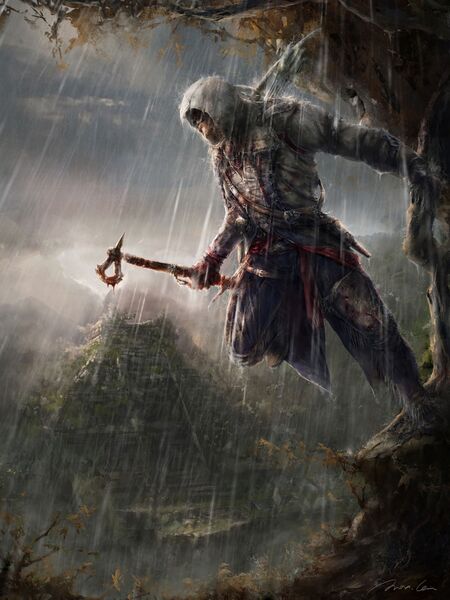 File:Assassin's Creed 3 illustrations-Connor befall Cozumel by max qin.jpg
