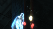 Ezio locating the target