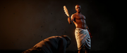 Eudoros' soul being sent to the Duat