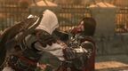 Ezio confronting Cesare in Vienna.