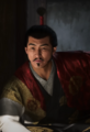 Nobunaga as he appears in Assassin's Creed: Shadows