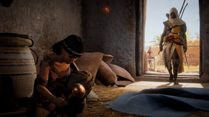 ACO The Tax Master - Bayek finding Jeska.png
