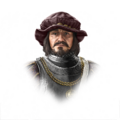 Portrait of de Melo in the Animus' Objective menu