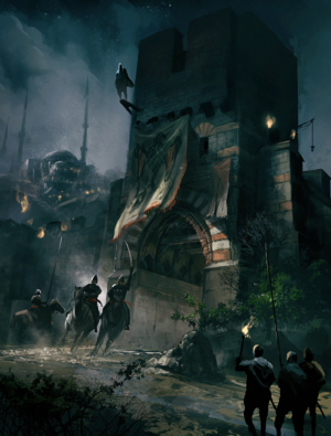 ACR Art Concept City gates at night.png