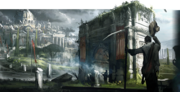 Database image of the Arch of Constantine in Assassin's Creed: Identity