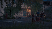 Kassandra, Myrrine, and Brasidas holds council on what they'll do next after their meeting with the kings.