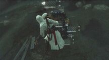 Altaïr assassinates Majd Addin.