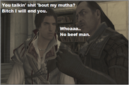 You talkin' shit 'bout my mutha?