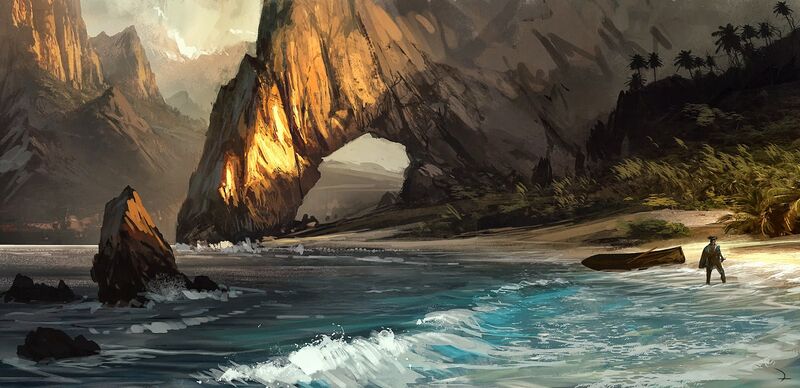 File:AC4 Caribbean Beach - Concept Art.jpg