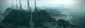 Concept art of the Animus Island.