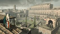 Ezio overlooking the Palazzo Pitti