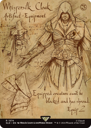 MTG SLD - 1574 Whispersilk Cloak.png