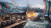 Naval battle