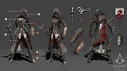Evie's Victorian Legends outfit