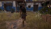 Melite wandering around his Kydonian residence