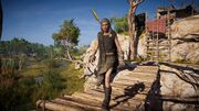 The witch at the Dyspontion Ruins
