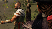 Agaté sending Aveline away with the artifact