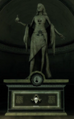 Iltani's statue.