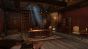 The warehouse's office