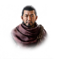 Portrait of Hanzo in the Animus' objective menu