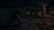 Kassandra finding a chest
