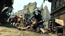 The Harlequin assassinating the Executioner.