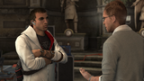 Desmond and Shaun in the Sanctuary.