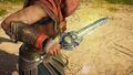 Kassandra wielding Arachne's Stingers