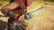 Kassandra wielding Arachne's Stingers