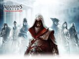 Ezio and the multiplayer characters.