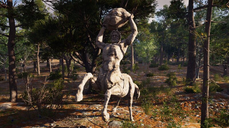 File:ACOD Centaur and Boulder Statue.jpg