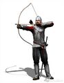 An in-game model of an Archer.