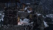 Naoe finds Oda troops at the fort
