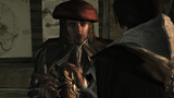 Leonardo instructs Ezio.